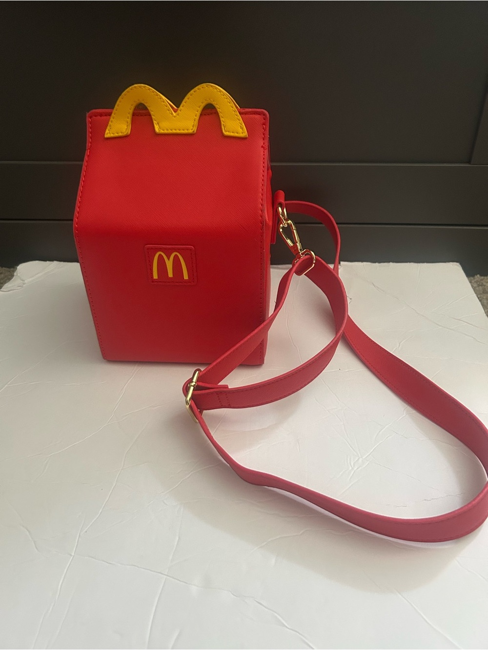 McDonald's Happy Meal Box Figural Crossbody Bag